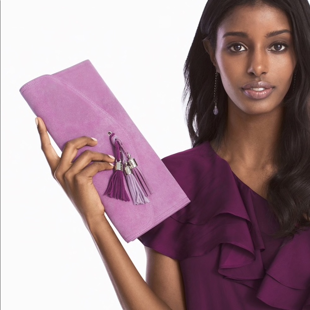 🔥🔥 AMAZING SUEDE TASSEL CLUTCH🔥🔥